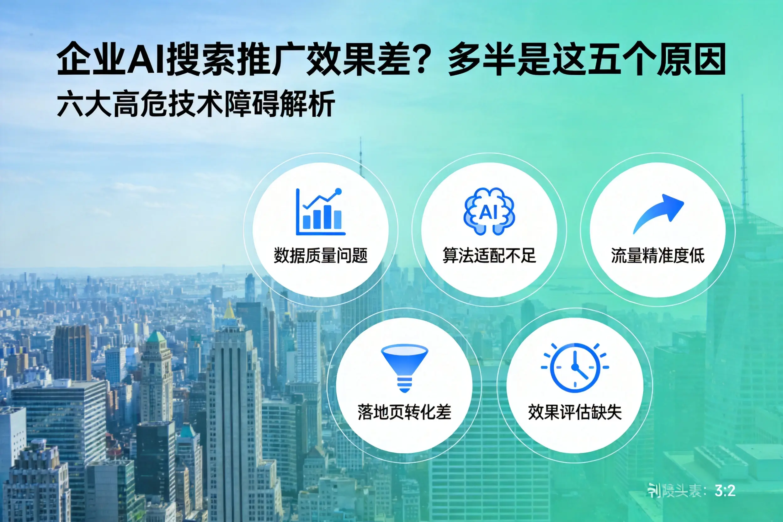 康巴什企业AI搜索推广效果差？多半是这五个原因